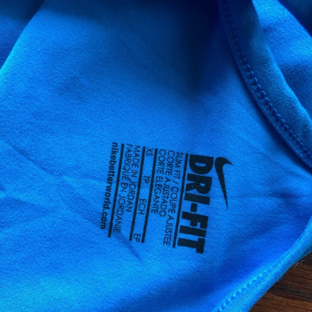 Nike dri-fit tank blue XS‎